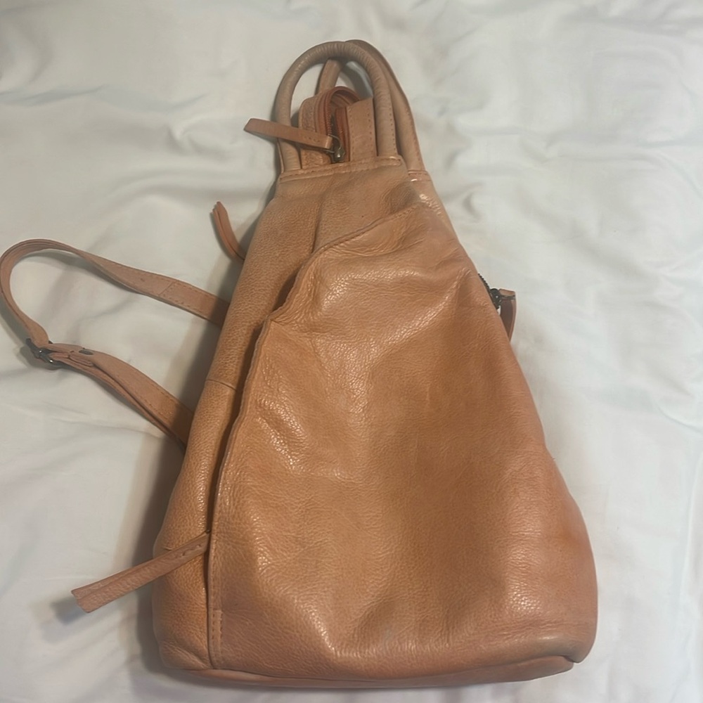 We the Free Leather backpack purse